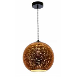 3D ПЕНДЕЛ СТЪКЛО – E27 MAX 40W COPPER FiREWORKS
