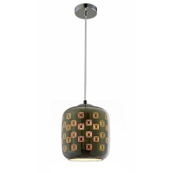 3D ПЕНДЕЛ БАРЕЛ СТЪКЛО – CHROME SQUARE