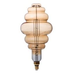 8W LED КРУШКА E27 810LM 1800K AC220-240V GOLDEN GLASS ДИМИРАЩА