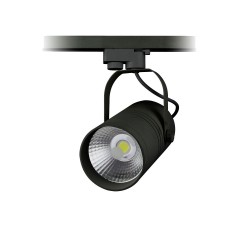 25W 110-240V LED ИНТЕРИОРЕН ПРОЖЕКТОР COB ЧЕРНО ТЯЛО