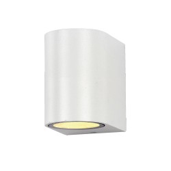 СТЕНЕН ОСВЕТИТЕЛ АЛУМИНИЙ БЯЛО ТЯЛО GU10 ЦОКЪЛ AC220-240V IP54