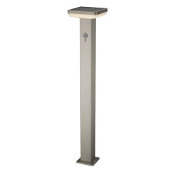 4.4W LED СОЛАРНА ГРАДИНСКА ЛАМПА СЪС СЕНЗОР квадратна