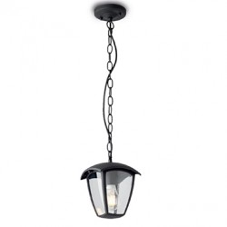 ГРАДИНСКА ЛАМПА МАТТ ЧЕРНО АЛУМИНИЙ 1*E27