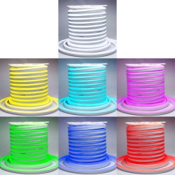 1л.м 220V LED ГЪВКАВ НЕОН RGB IP65