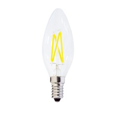 4W LED КЕНДЪЛ C35 400LM E14 175-265V ДИМИРАЩА ФИЛАМЕНТ