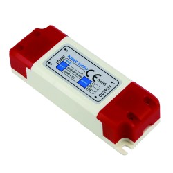 24W ЗАХРАНВАНЕ ЗА LED ЛЕНТА ПЛАСТМАСОВ КАЛЪФ 12V/2A – 3 ГОДИНИ ГАРАНЦИЯ