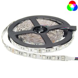 24V LED ЛЕНТА 1ролка-5m, 5050 60 SMD/m RGB НЕВЛАГОЗАЩИТЕНА 24V LED ЛЕНТА 1ролка-5m, 5050 60 SMD/m RGB НЕВЛАГОЗАЩИТЕНА