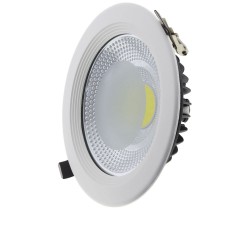15W LED COB ЛУНА КРЪГЛА