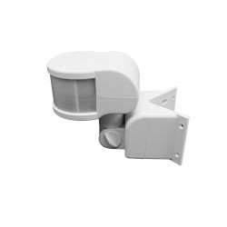 LED PIR СЕНЗОР ЗА ДВИЖЕНИЕ IP44 AC110-240V D:16m 300° Lux:10-2000