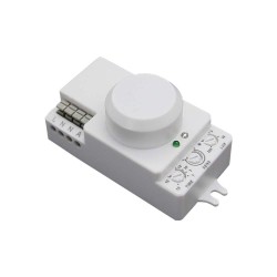 МИКРОВЪЛНОВ СЕНЗОР ЗА ДВИЖЕНИЕ IP20 AC110-240V 5.8 Ghz 180°/300°