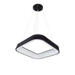 LED ОСВЕТИТЕЛНО ТЯЛО ВИСЯЩО 38W EPISTAR5630 3000K ПЯСЪЧНО ЧЕРНО